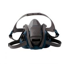 3M 6500 Rugged Comfort Half Face Respirator w/ Quick Latch