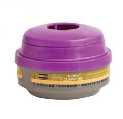 North® Chlorine Mercury Vapors & P100 Cartridges