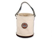 Arsenal® 5733 White Plastic Bottom Bucket